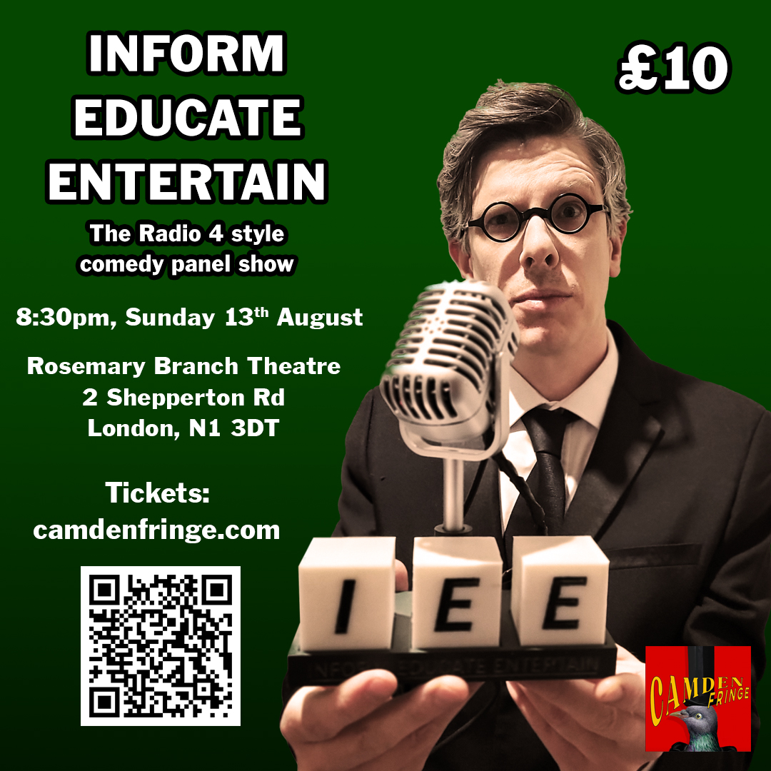 People of #London!

Tomorrow at @pubbranch come see the best #Radio4 panel show that Radio 4 don't want!

Witness three comedians interview for a job at Britain's newest and worst broadcaster!

Ideal for fans and enemies of the #BBC. Also there's badges!

camdenfringe.com/events/inform-…