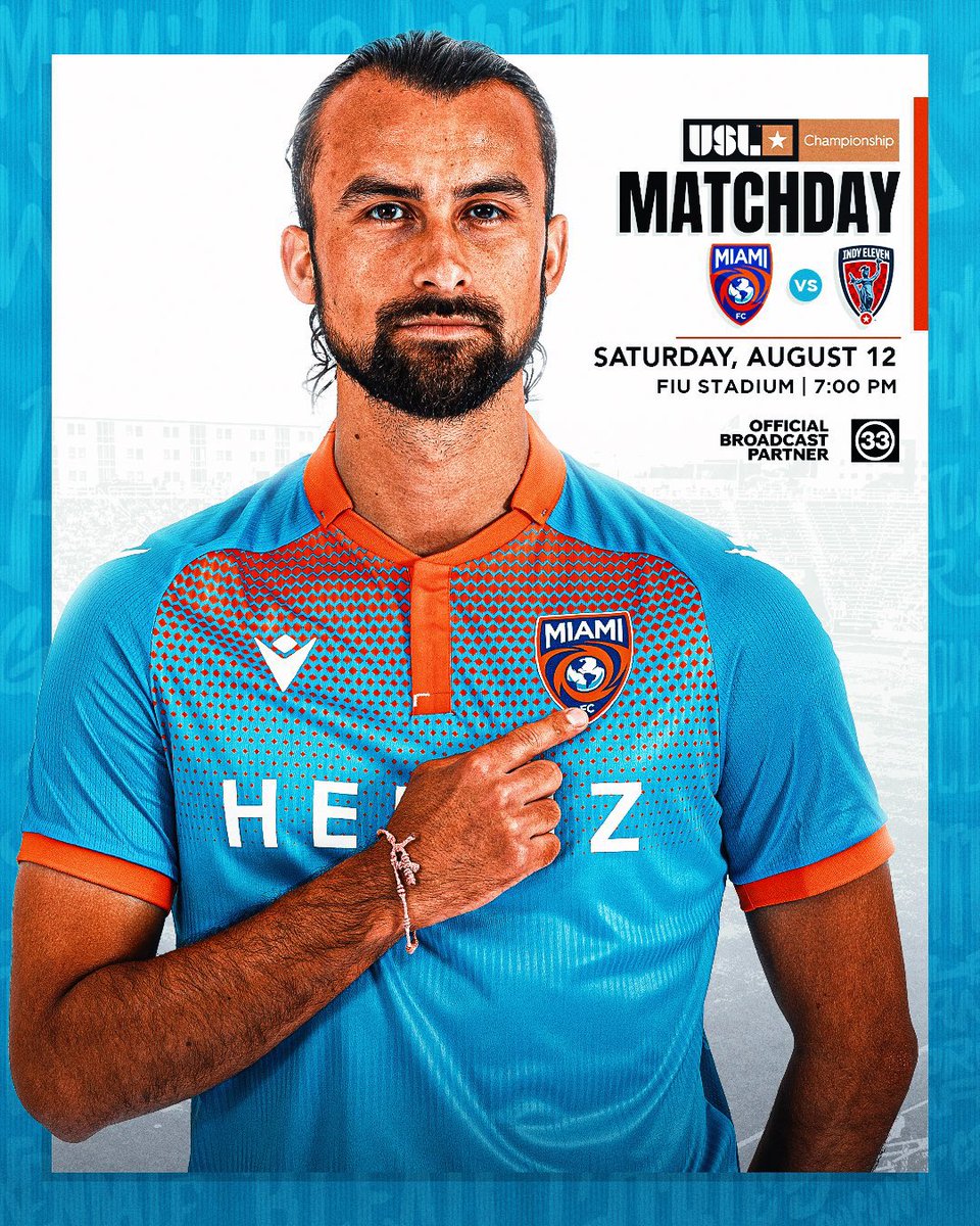 It GAME DAY! tonight we defend our home turf against @indyeleven hope to see you there tonight 

#IAMMIAMI #dadebrigade #futbol305 #futbol #soccer #weloveya #305tilidie #Wearemiamifc #fanaticos #onevoiceoneteam #supportlocalteam #soccerteam #VamosMiami #MiamiFCFaithful #Our305