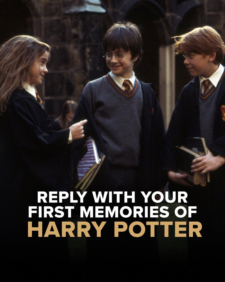 harrypotter's tweet photo. No need for a Pensieve! Those early memories are forever etched into our hearts ❤️ #BackToHogwarts https://t.co/BaJkiDhS7v