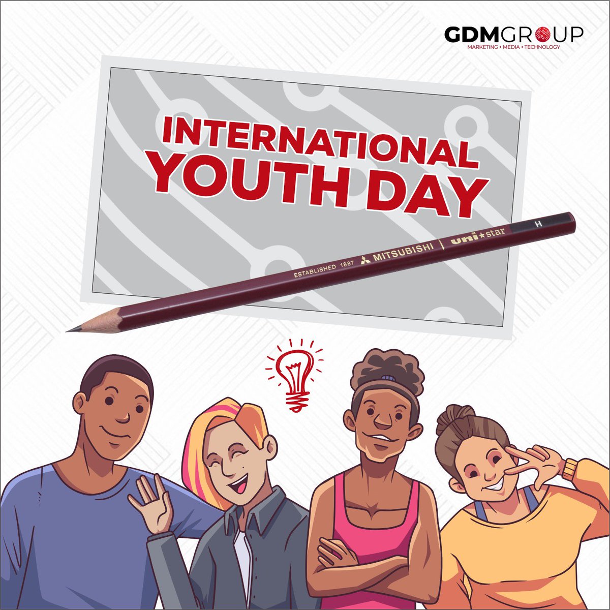 ProjectGdm's tweet photo. Celebrating International Youth Day
Embracing the boundless energy and unbreakable optimism of the next generation.
Today, we honor the incredible passion and potential that young minds bring to the world.
#YouthDay #EmpowerYouth #gdmgroup #international #internationalyouthday https://t.co/3DNNpotv4k