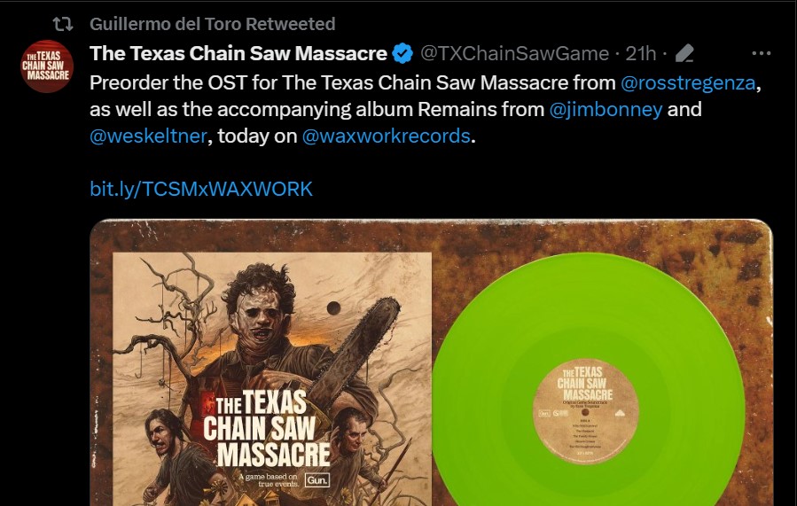 When <a href="/RealGDT/">Guillermo del Toro</a> retweets your work. Thank you, we're huge fans!!!!