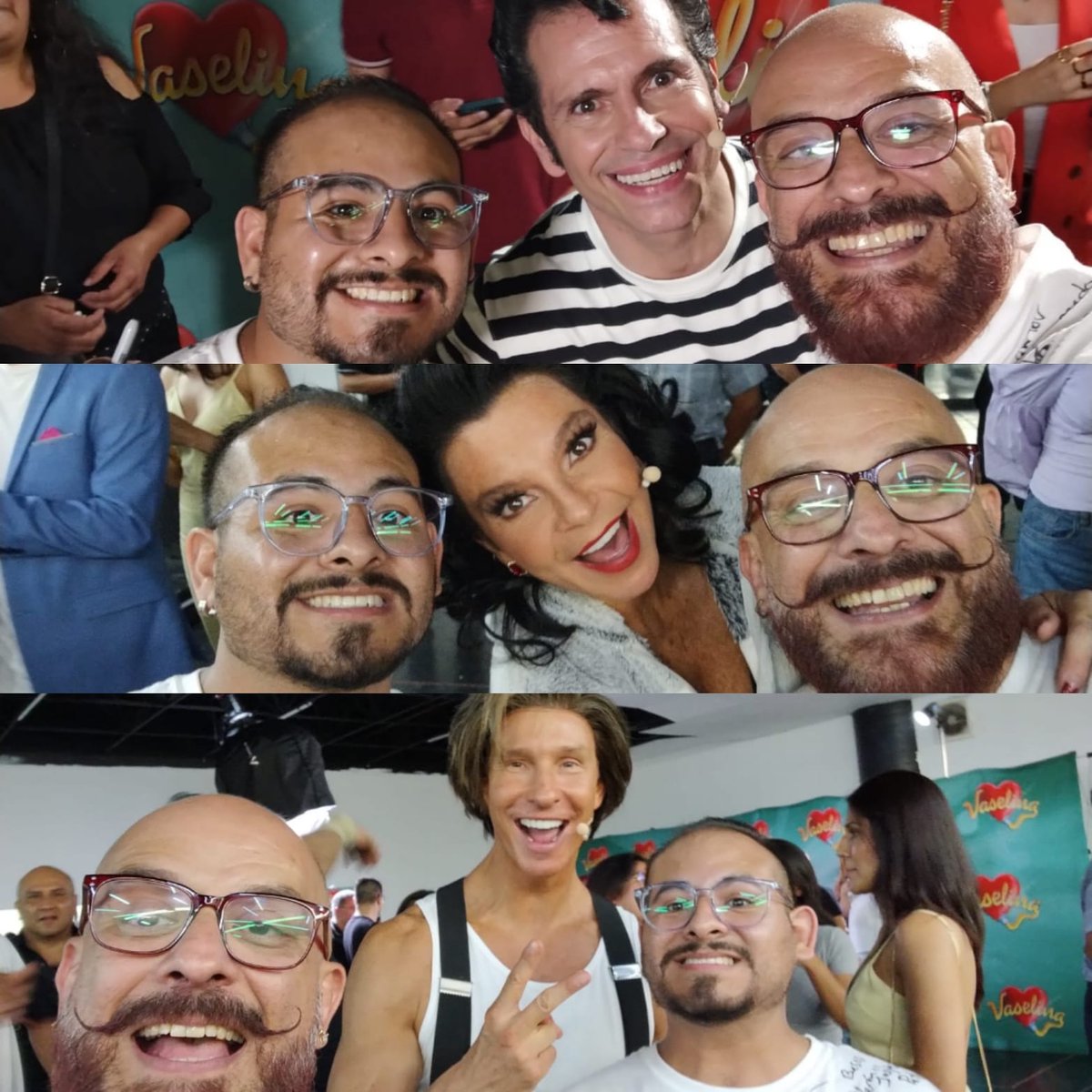 ANTHOR2's tweet photo. Por primera vez los tengo de cerca y en @Vaselina_Mexico @angelicavale no puedo pedir más https://t.co/qrl8YCXFES