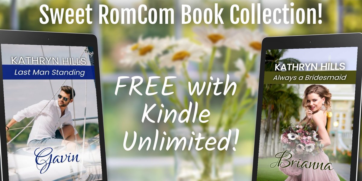 Sweet/Clean RomComs FREE with Kindle Unlimited! These two from me are also great summer BEACH READS! #sweetromance #RomCom #KindleUnlimited
@AmazonKindle #beachreads #summerreading #romancegems #getitnow #BooksWorthReading books.bookfunnel.com/romcomlovers/3…