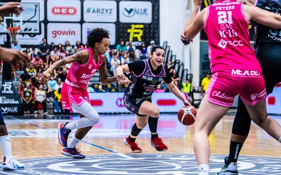 telediariomty's tweet photo. Fuerza Regia Femenil PIERDE ante las Adelitas en el tercer juego de la Serie Final de la #LNBPF
https://t.co/f62JwcouTO https://t.co/HmNsYRbhIP