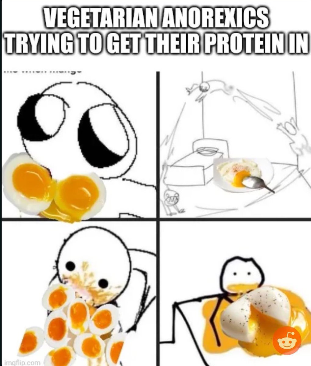 crystalcaloriez's tweet photo. It makes you slowly hate eggs more and more lol https://t.co/GjjuJ8FezM