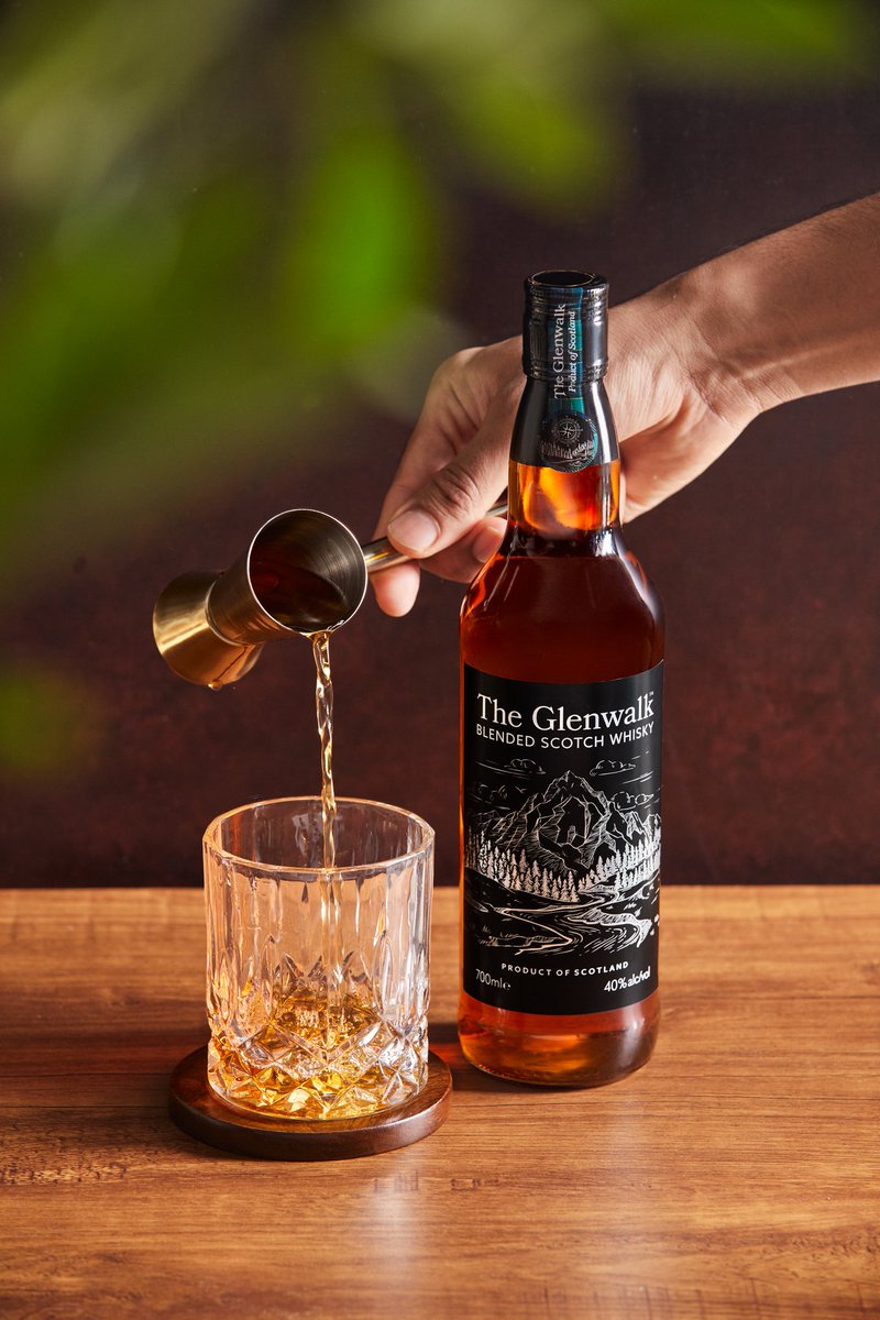 Pour yourself the finest scotch whisky, The Glenwalk. #SanjayDutt #TheGlenwalkWhisky #TheProductOfScotland #ForgeYourOwnPath #Whisky #Scotch #Scotland