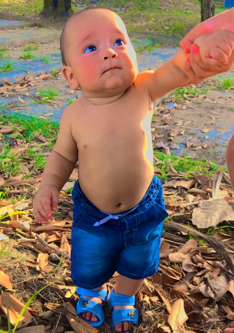 Caçulinha da mãe dele 💙👶🏻