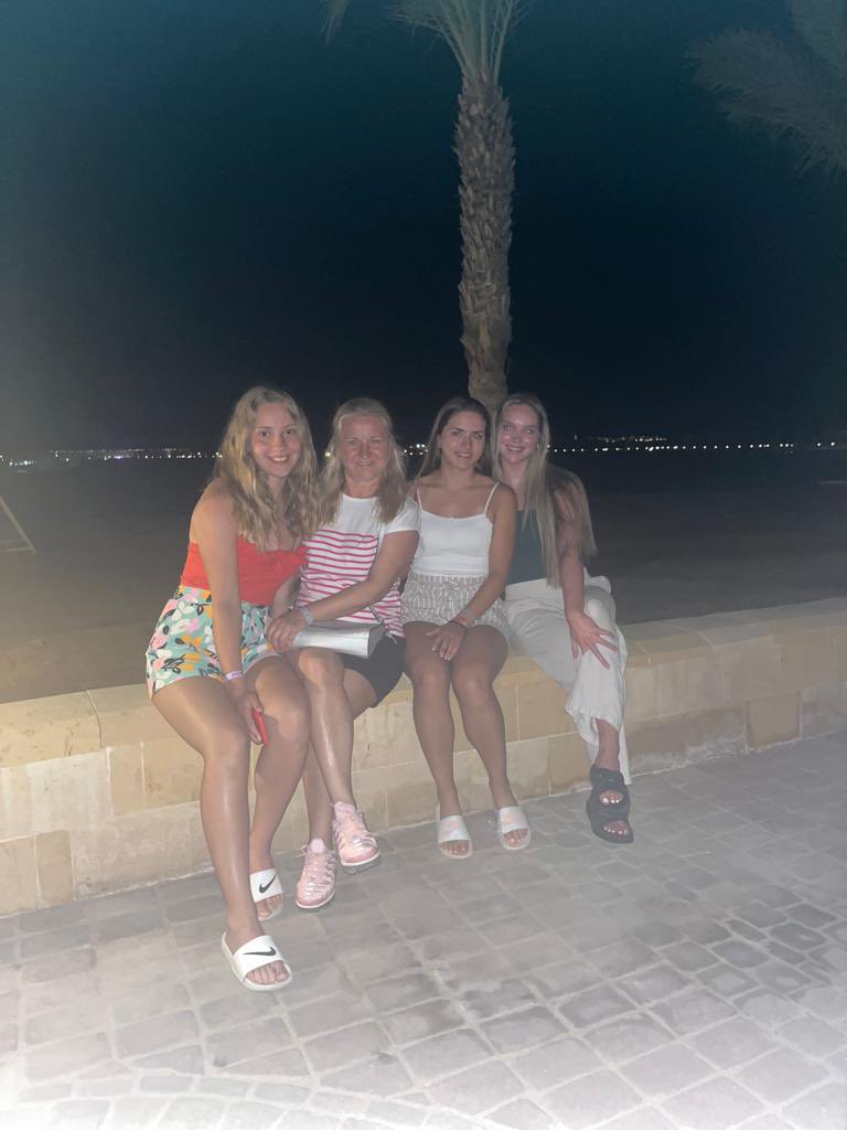 UTPB Tennis Summer Spotlight: Brooke Runyan worked the first 1/2 of the summer as a tennis pro at Midland Country Club and then spent the second 1/2 of the summer traveling across the world. She spent time in Egypt, Bosnia and Herzegovina, Spain, Sweden, and Denmark. #ThePursuit