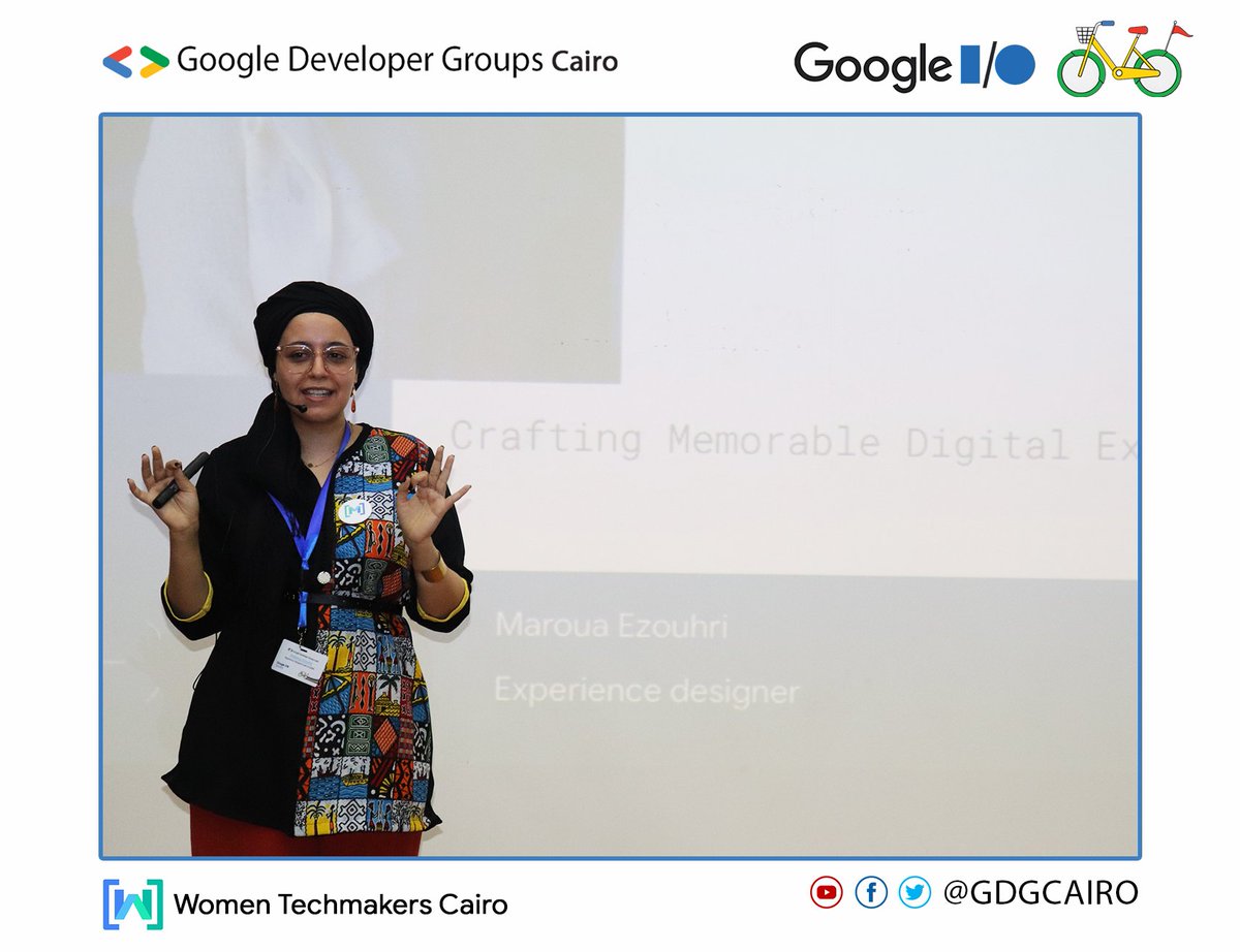 GDGCairo's tweet image. Maroua Ezouhri is now on stage to let us explore the intersection of user experience design and technical implementation.

Grow your skills around the Google technology you love.💥
#IOExtended23 #IOExtendedWebEdition #IOExtended23Cairo #GoogleIO2023 #GDGCairo