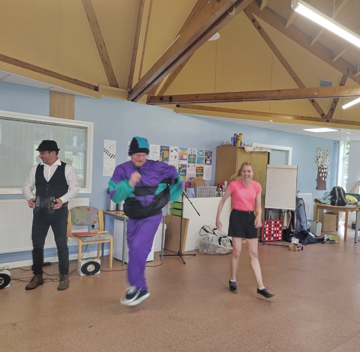 Busy day with this lovely lass. <a href="/thecustomshouse/">The Customs House</a> summer panto,  relaxed performance went down well with us. Then to <a href="/SunderlandMind/">Sunderland Mind</a> for 50th Anniversary Summer Fayre. Great to see <a href="/BreakingTradUK/">Breaking Tradition</a> and the interest in 'We Are Sunderland' their <a href="/Cultural_Spring/">The Cultural Spring</a> commission.