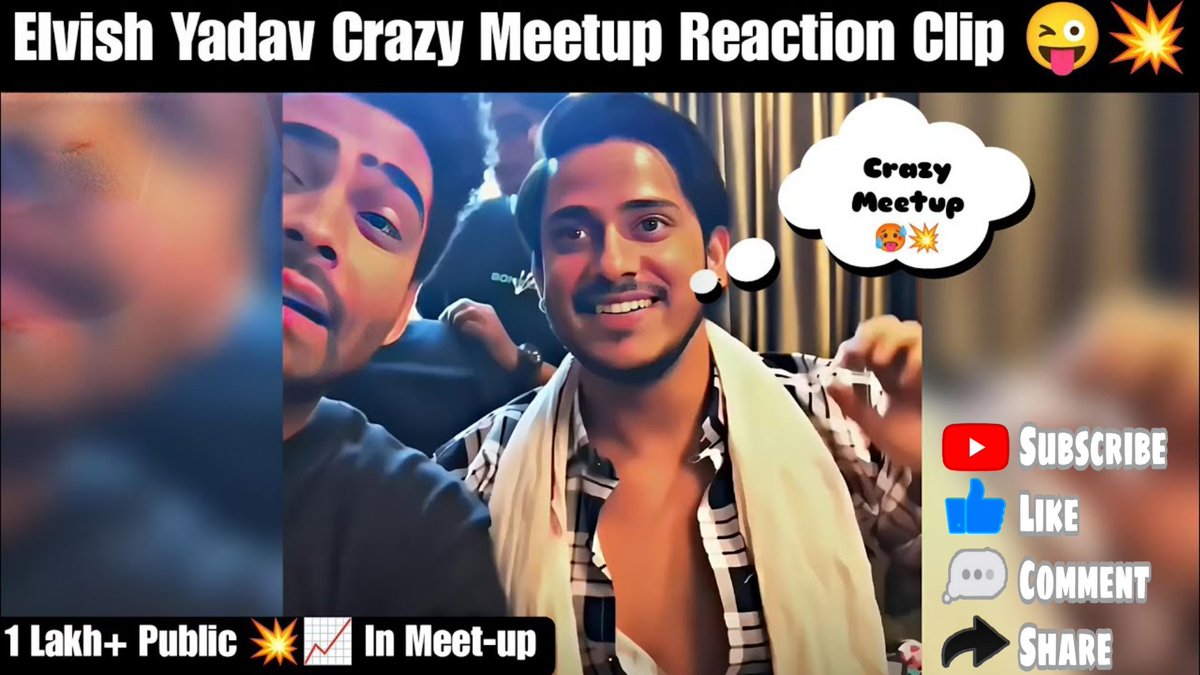 AkshatEdit's tweet photo. https://t.co/ttuY4WB1ns crazy Reaction of Purav jha 😂

@ElvishYadav @loveutuber @FukraInsaan @TriggeredInsaan @RealThugesh @flyingbeast320 @Puravjha1

#ElvishYadav #FukraInsaan #AbhishekMalhan  #BiggBoss #BrownXMunde #ManishaRani #BebikaDhurve #PoojaBhatt #JiyaShankar https://t.co/0UUrAYxTSe