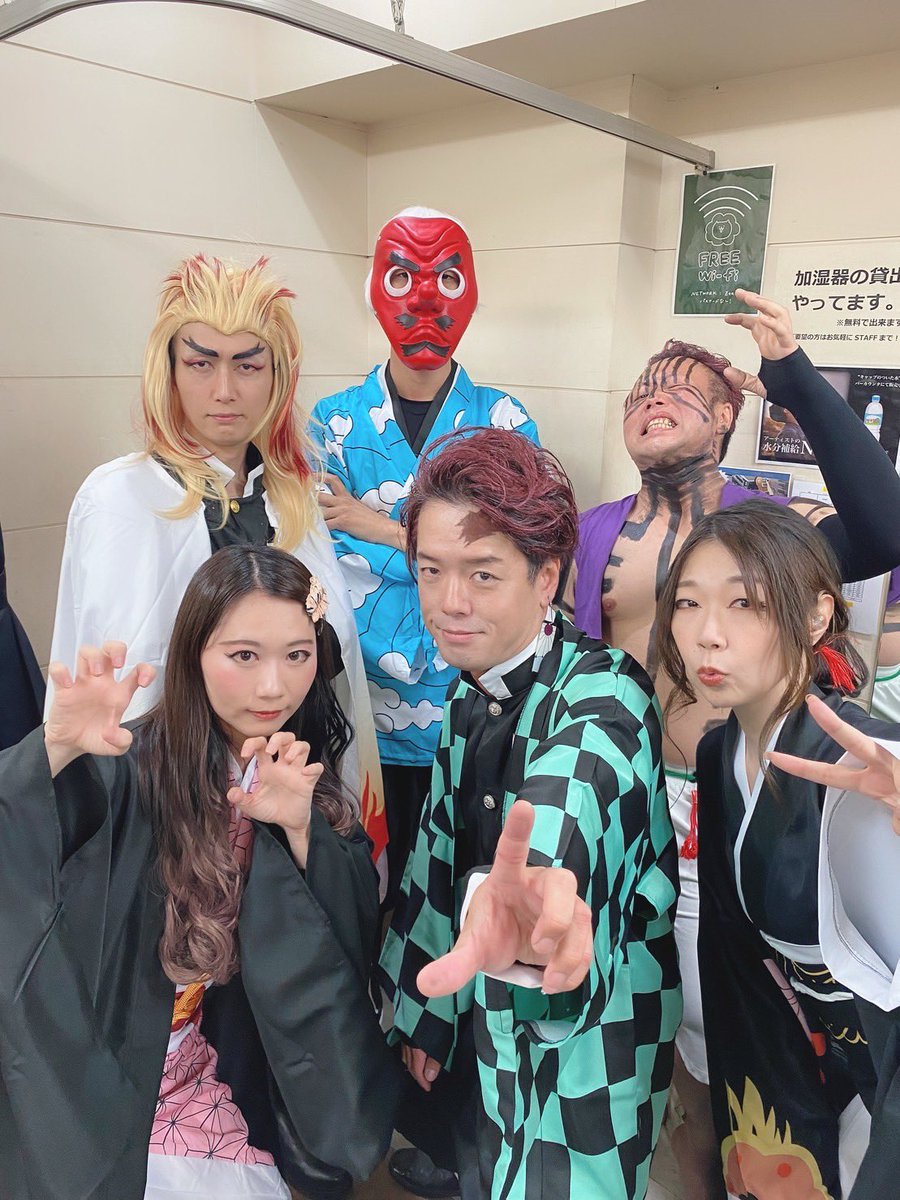 note_y's tweet photo. #蛙音vsDie艶怪 へのご来場ありがとうございました!
無限残業編で煉獄さんやりましたが、やっぱり猗窩座には勝てませんでした!
でも楽しかったね。
やるべきこと、果たすべきことを全うできましたか?
#MINXRIDE #蛙音 https://t.co/woR5uyGbIu