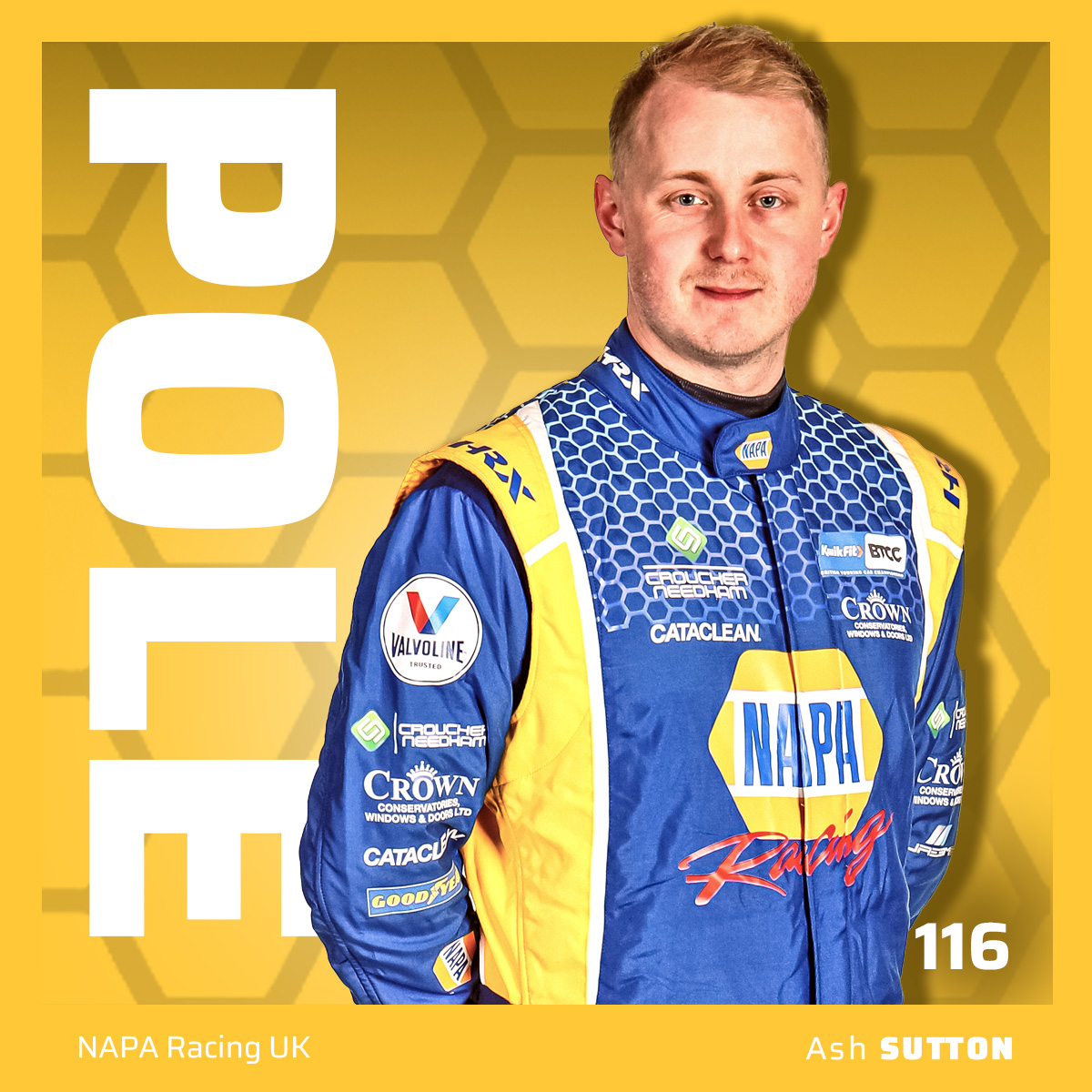 BTCC's tweet photo. Your pole position for Round 20 at Knockhill tomorrow morning!!

#BTCC https://t.co/3yVybEzlnX