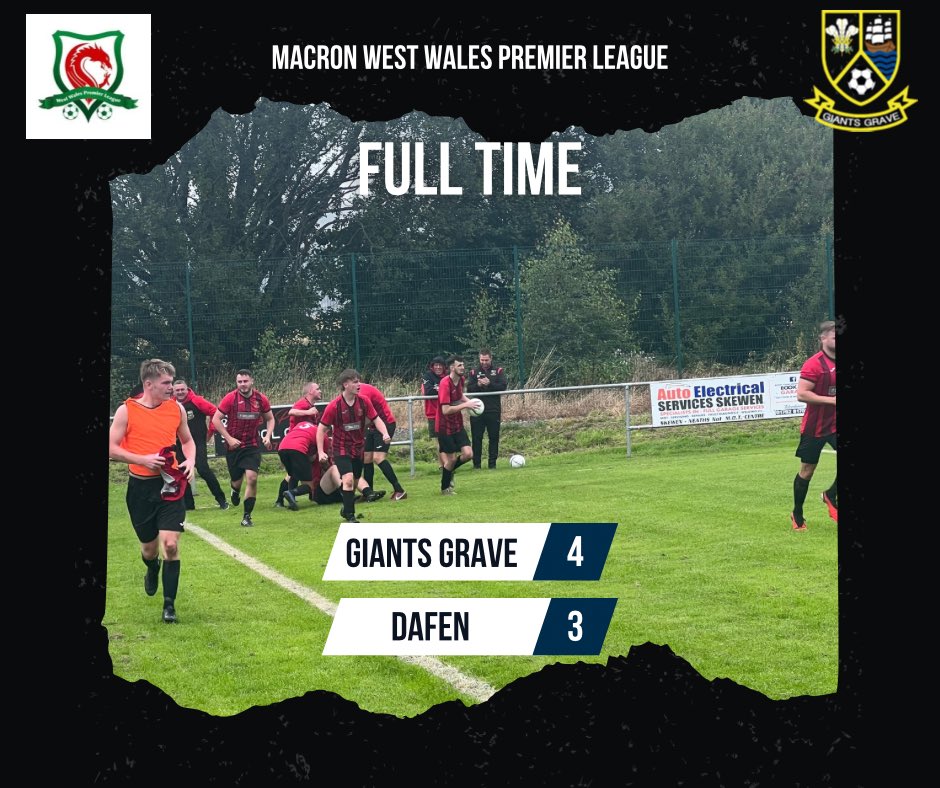 GiantsGraveFC_'s tweet photo. After an eventful game, Giants Grave come away with the 3 points 

❤️🖤UppaGrave🖤❤️ https://t.co/kykFS9SnY1
