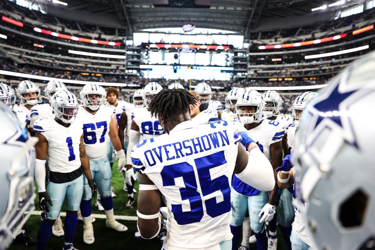 🗣️ <a href="/AGENT0__/">DeMarvion Overshown</a> ready to show’em 🙌

#JAXvsDAL | #DallasCowboys