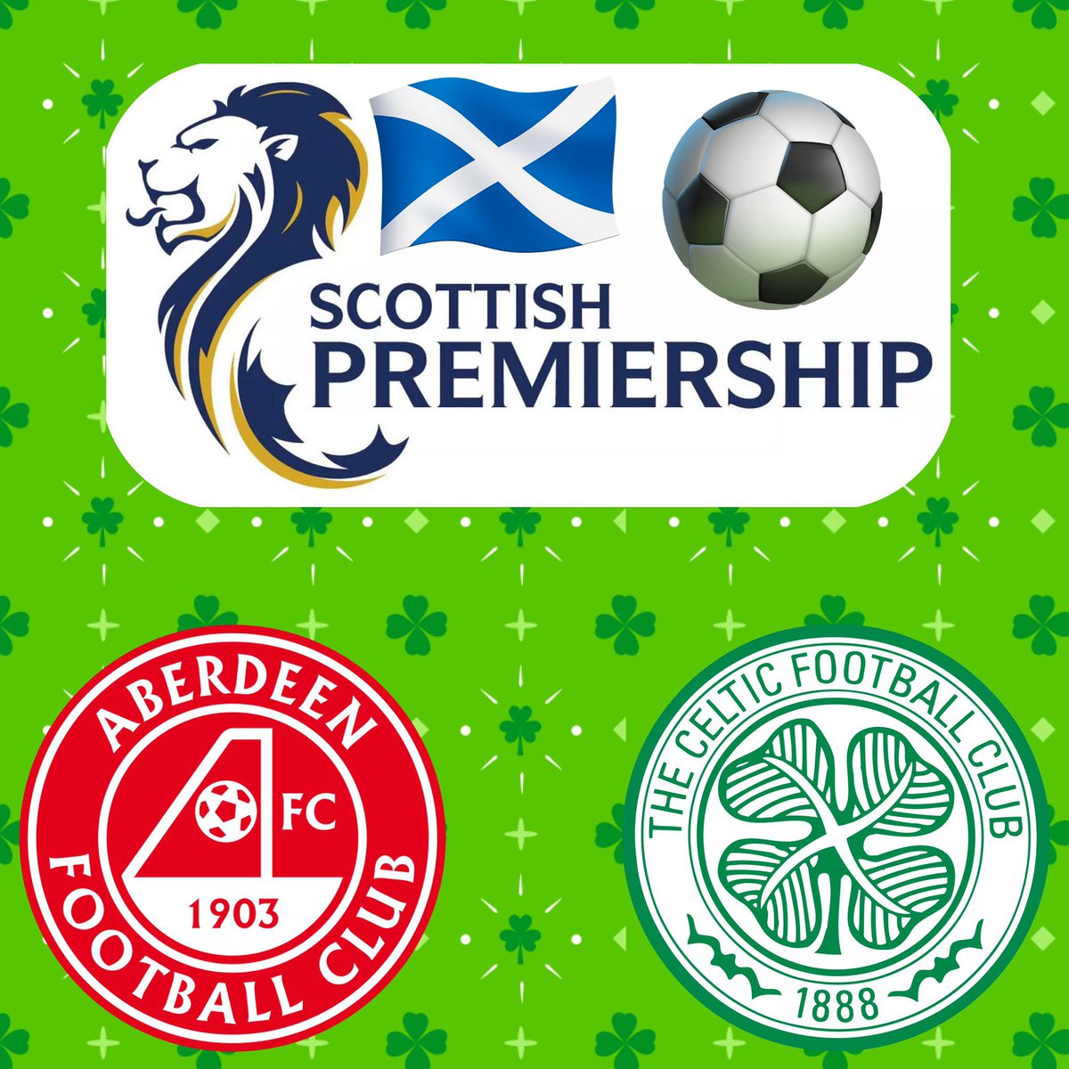 🍀Celtic away to Aberdeen tomorrow. Come and join us in Cheers Bar 🍻 in Xàbia Port ⚓, Kick-off at 13:00 All Welcome! 🇮🇪🍀🏴󠁧󠁢󠁳󠁣󠁴󠁿