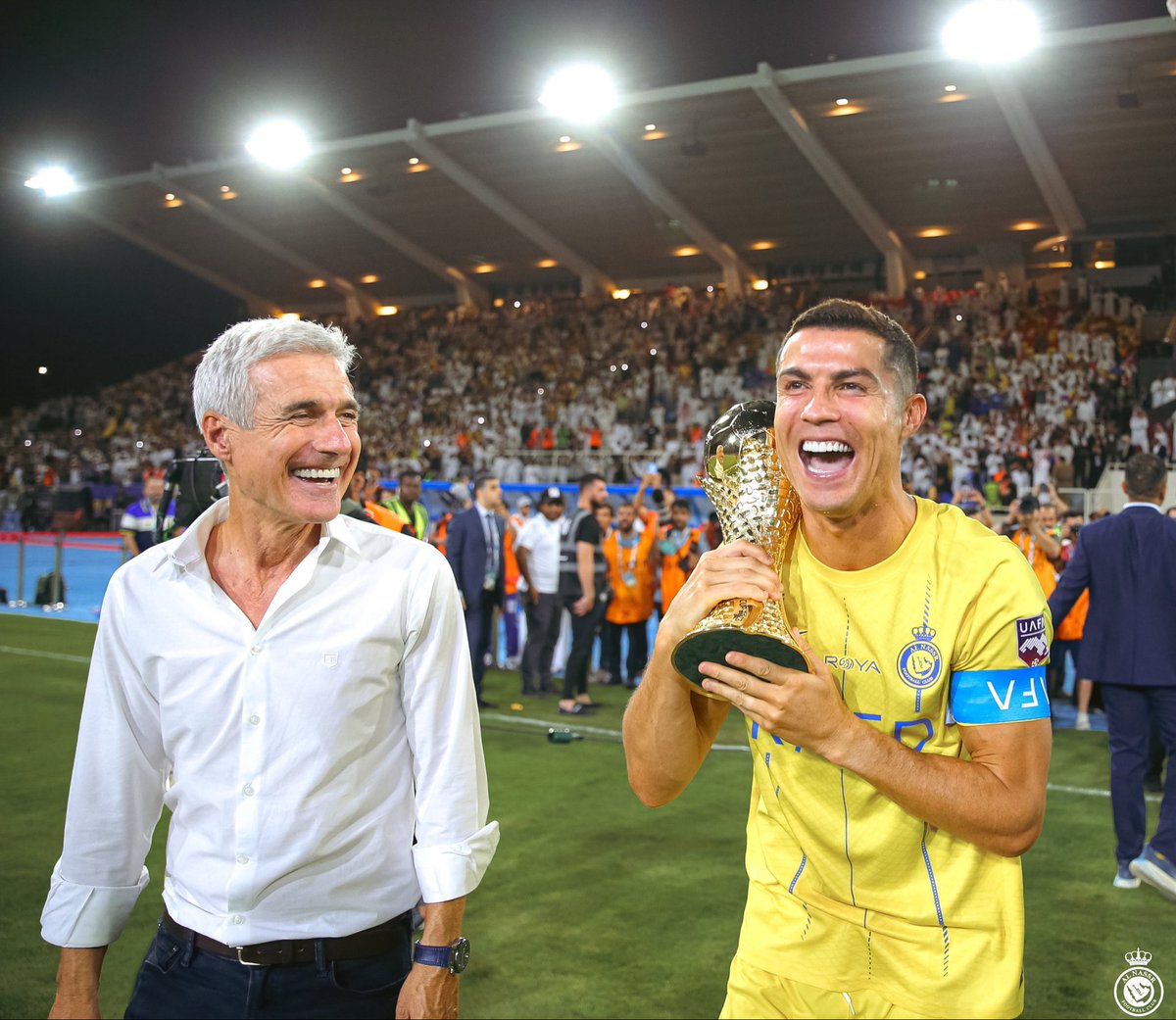 CristianoXtra_'s tweet photo. ❗️

Luis Castro:

“Cristiano Ronaldo will return as soon as possible after his injury.” https://t.co/WJ8o4jucag