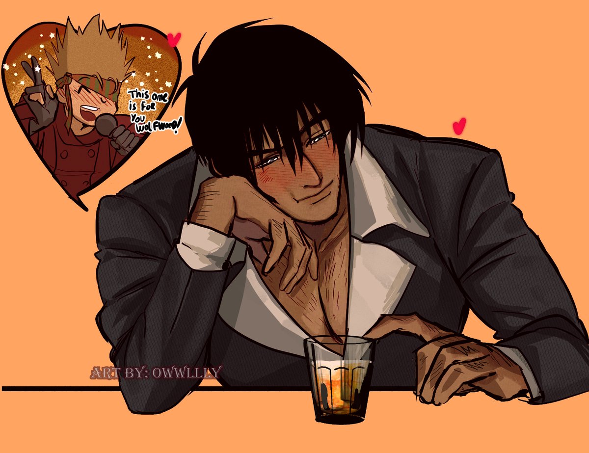 OwwlllY's tweet photo. trying real hard 🦉🤭#vashwood #trigun #TRIGUNSTAMPEDE https://t.co/7gNtjSeVVL