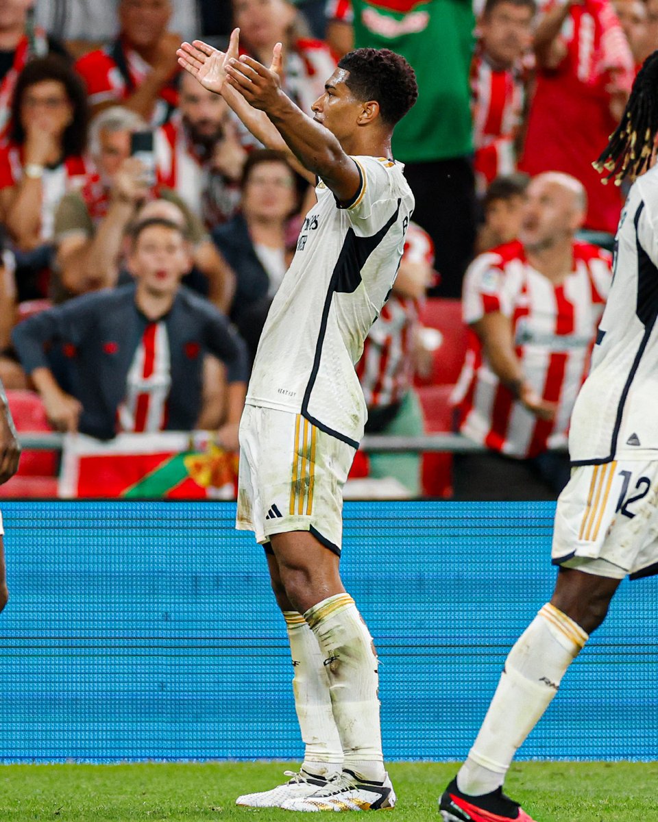 realmadrid's tweet image. Con todos ustedes, Jude Victor William Bellingham.