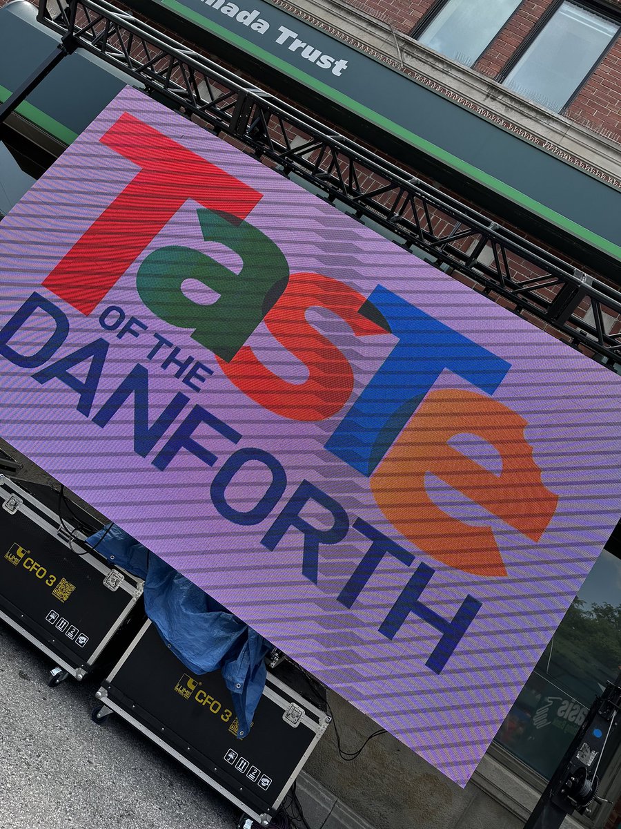MarkCandler's tweet image. #TasteOfTheDanforth #SupportLocal