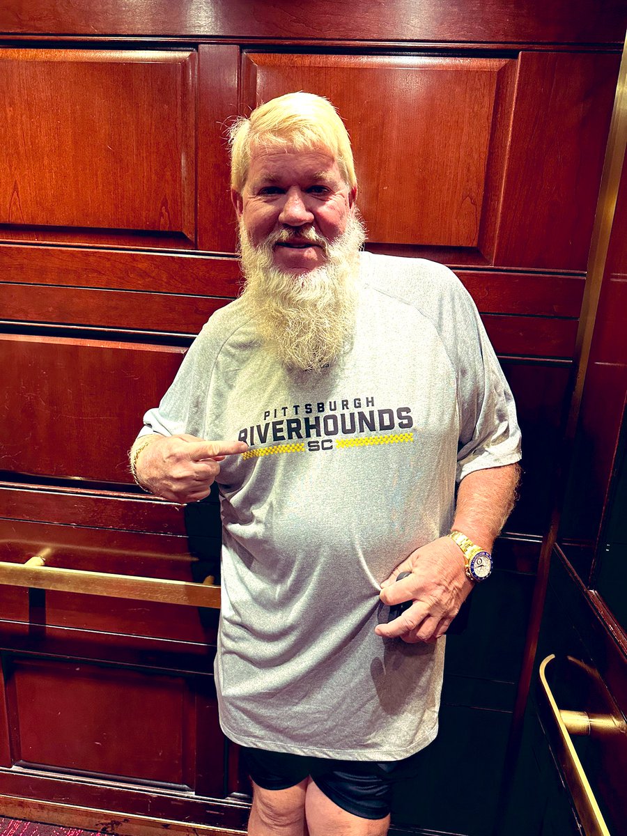 PGA_JohnDaly's tweet photo. Big Game tonight….LFG and get that big win! ⚽️ 🥅 @RiverhoundsSC @Tuffy_Shall https://t.co/7fkXKO07RK