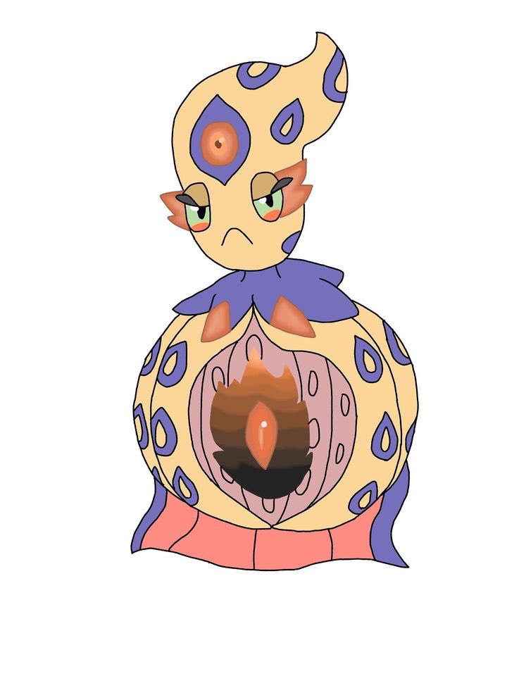 downramegas's tweet image. Concept for the mega Evolution of Octortune in the downra region. Based on the blue ringed octopus and dark matter. Keeps its fire and dark type. Designed by instagram.com/wispiedex?igsh…