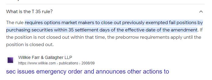 In A #FairMarket With #MarketTransparency #NYSE #RegSho T+35 Rule Should Shake Things Up Soon

Hmmm can the Gary Gensler & the SEC be sued for negligence of fiduciary duty if they don't start taking action on the $AMC $APE #NakedShorts?? 

google.com/search?q=sec%2…