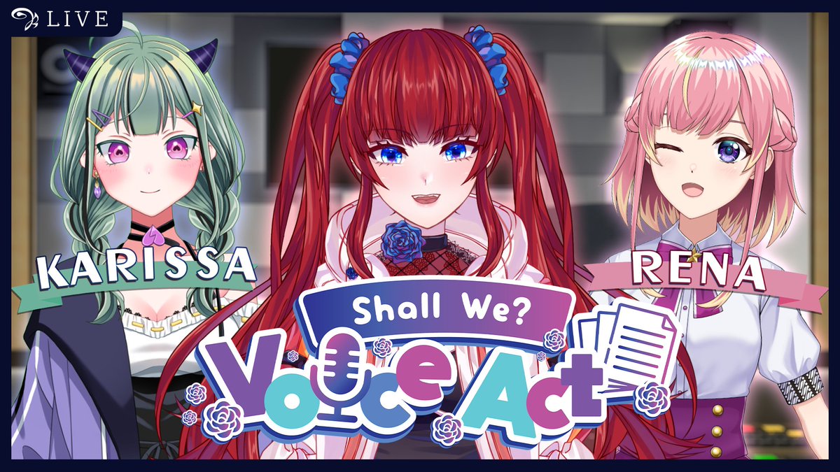 CaerulaAki's tweet image. 【SHALL WE? VOICE ACT】
Trio fandubber B-Komachi bersatu lagi!✨
Tonight's guests : @KariSharl and @Rena__Anggraeni 

⏰TONIGHT 21:00 WIB / 09:00 PM GMT+7
WR : youtube.com/watch?v=uXSMTV…
#CaeruLive