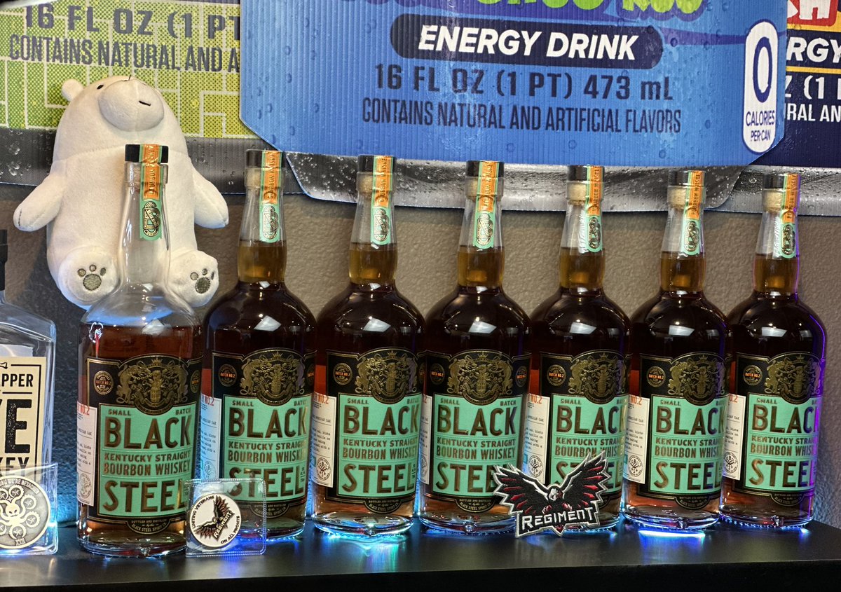 l33teracola's tweet photo. I canโt put in to words how tasty #BatchTwo is! Absolutely no regrets! Honey we canโt afford milk this weekโฆ. But hey, at least Iโve got #BlackSteelBourbon @DrDisrespect @RegimentGG #TheRegiment loves the Doc! https://t.co/ghYTtVfW6q