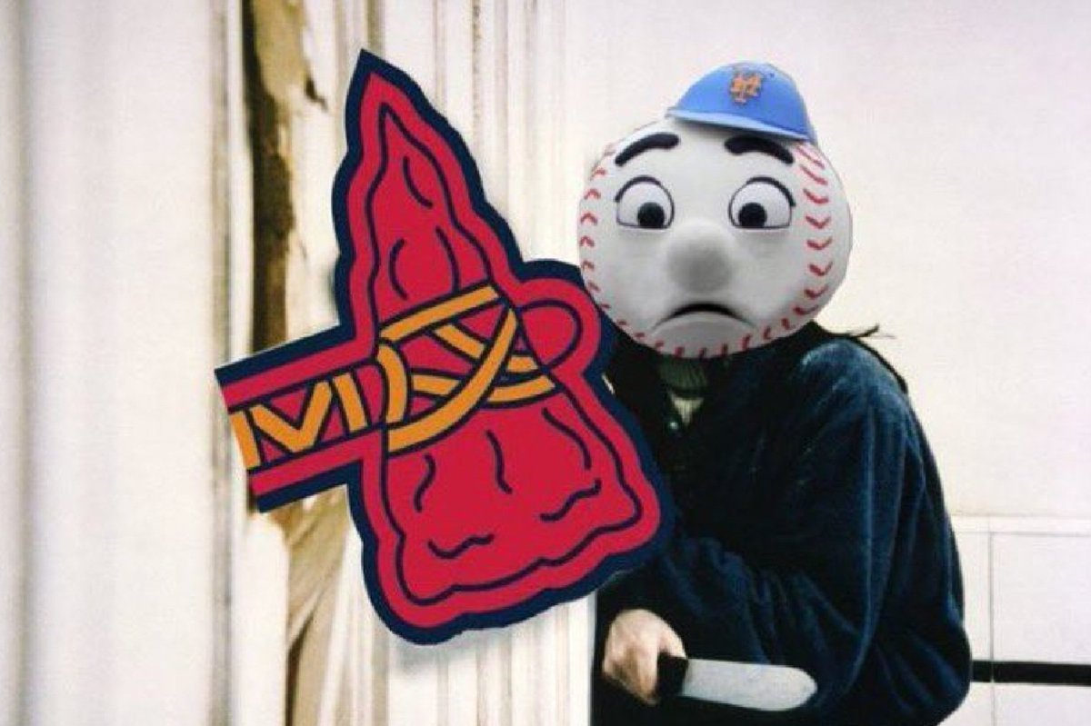 Ka11endar's tweet photo. #ForTheA #Mets #Braves #chopon https://t.co/Cw2vJP63js