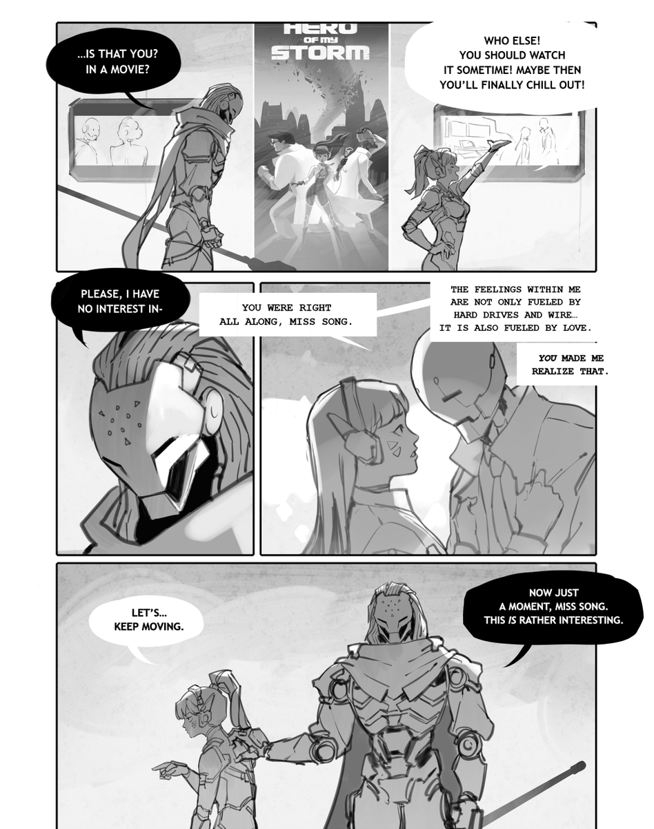 velsmells's tweet photo. [overwatch] "I think this duo would be funny" I say as I only draw them terrorizing each other https://t.co/PiEDeGXt1s