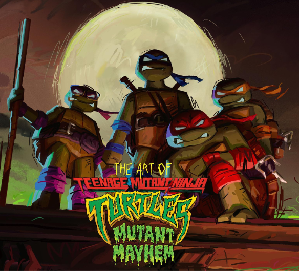 DiscussingFilm's tweet photo. The Art of 'TEENAGE MUTANT NINJA TURTLES: MUTANT MAYHEM' is now available for pre-order. 

Order here: https://t.co/K2ptfucjUL https://t.co/jJIhxhJTlv