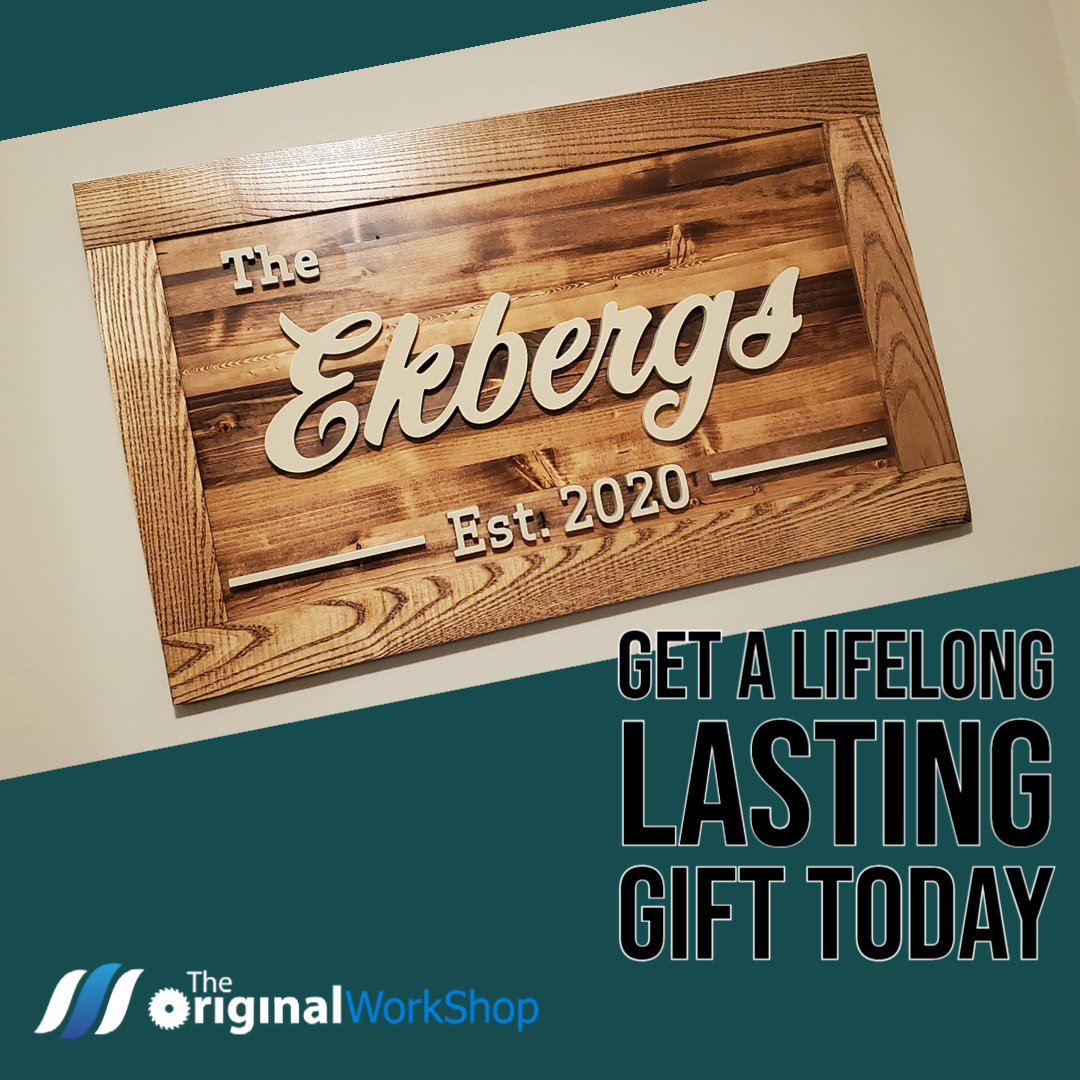 theoaworkshop's tweet image. Need a special sign? The ideas are endless. Contact us today for your unique sign.

#cnc #cncwoodworking #cncrouterbits #entrepeneurs #smallbusiness #perfectgift  #yyc #gifts