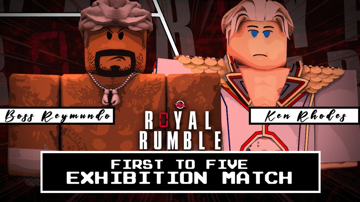 CCWRBLX's tweet photo. Royal Rumble | September 10th 2023

The trilogy is official!

@xThe1Reymundo &amp; @UnstableKenRBLX are set to collide for a third time in a first to five bout!

Reymundo DEF. Ken at @RBC_Boxing via R1 TKO

Ken DEF. Reymundo at @RWAMedia WrestleFest (5-0)

Who wins this rivalry?! https://t.co/PL5eD7ajN6