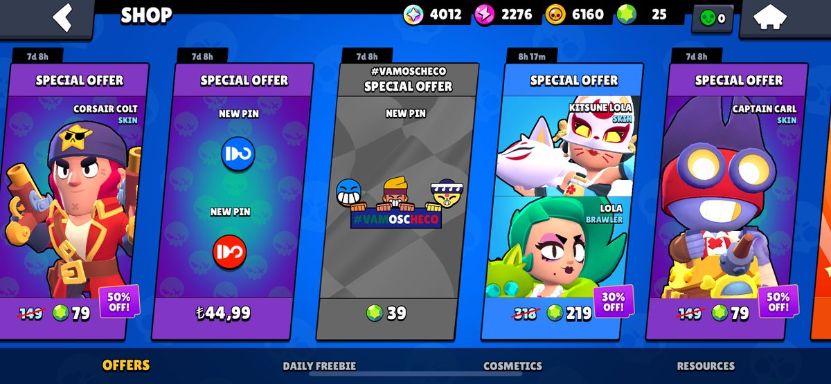 [CONCEPT] I thought of what if we had a collab between @F1 and @BrawlStars with profile icons and pins + special offer ft. @SChecoPerez with Mexican trio brawlers. Any support is appreciated. 💖 Check description for all images.