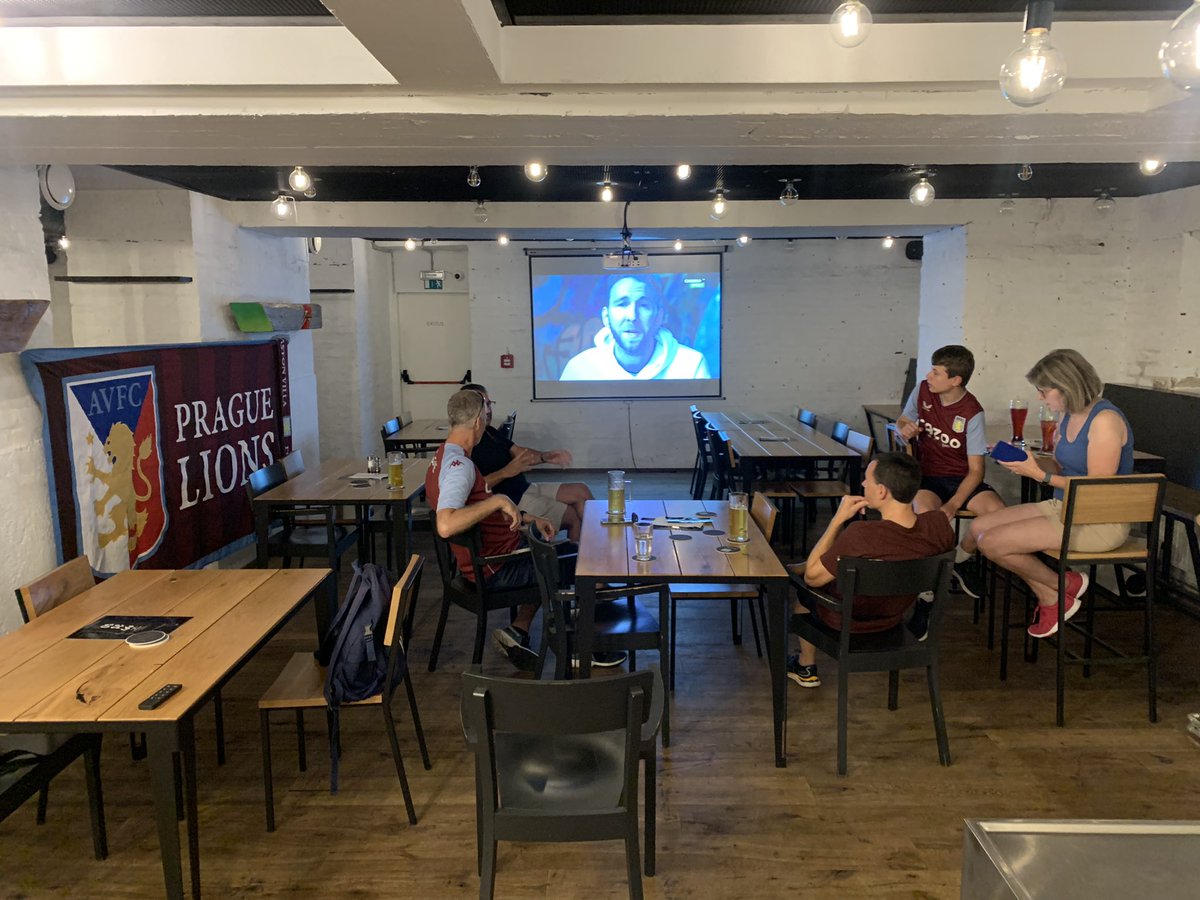 So it begins <a href="/AVFCPragueLions/">AVFC PragueLions</a>