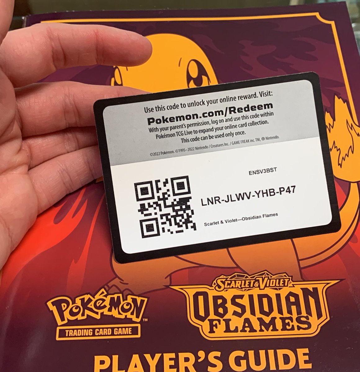 Doubtful_Comet's tweet image. Free #pokemon #obsidianflames #codecard 🔥