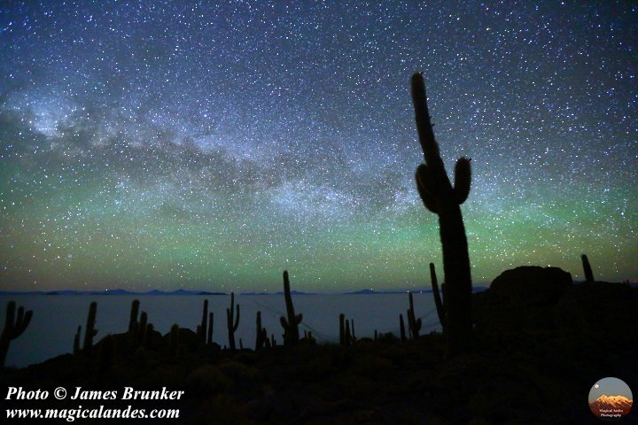 #MilkyWay, a giant #cactus and green airglow in the middle of the Salar de #Uyuni salt flat #Bolivia, available as #prints and on gifts here: james-brunker.pixels.com/featured/green…
#AYearForArt #BuyIntoArt #cacti #nightphotography #landscape #nightscape #stars #silhouette #Astrophotography