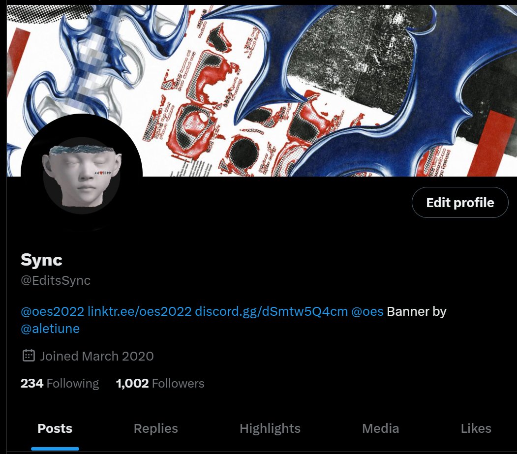 Sync (@EditsSync) / Posts / X