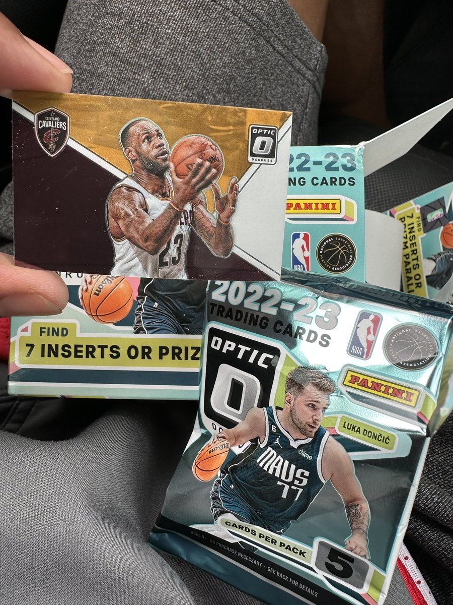 Ballin_A_'s tweet photo. @PaniniAmerica is this real or a mistake? I received 1/3 of @KingJames No. 2 card https://t.co/Cyki3u5Cny