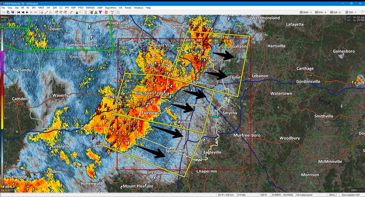 Get inside. You look and feel better dry and safe / 1128 AM / Winds screaming with widespread straight line wind evidence up to 60 MPH / We are live here: youtube.com/live/WcH6bgz1z…