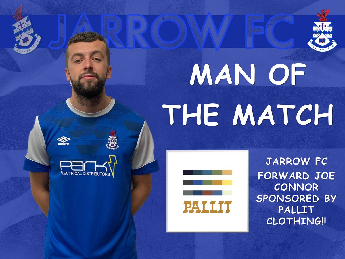 MOTM!!

🗣 “Todays MOTM is Joe Connor!! A 2nd MOTM in 4 games for Joe after having to switch to right back and doing another magnificent job out of position!”

MoM sponsor Pallit Clothing 

⚽️🔵⚪️🔵⚪️⚽️
