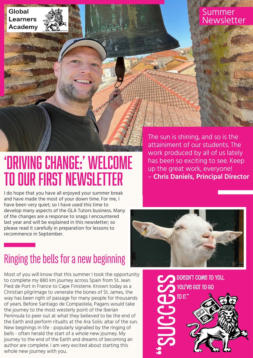 learners_global's tweet photo. Welcome to GLA Tutors first summer newsletter. 

A round up of this years successes and projections for an exciting future. 
.
.
#glatutors #tutor #teacher #education #learning #onlinelearning #children #kids #families #family #love #teach #grow #experience #success #online #home https://t.co/rtLUrD5A6m