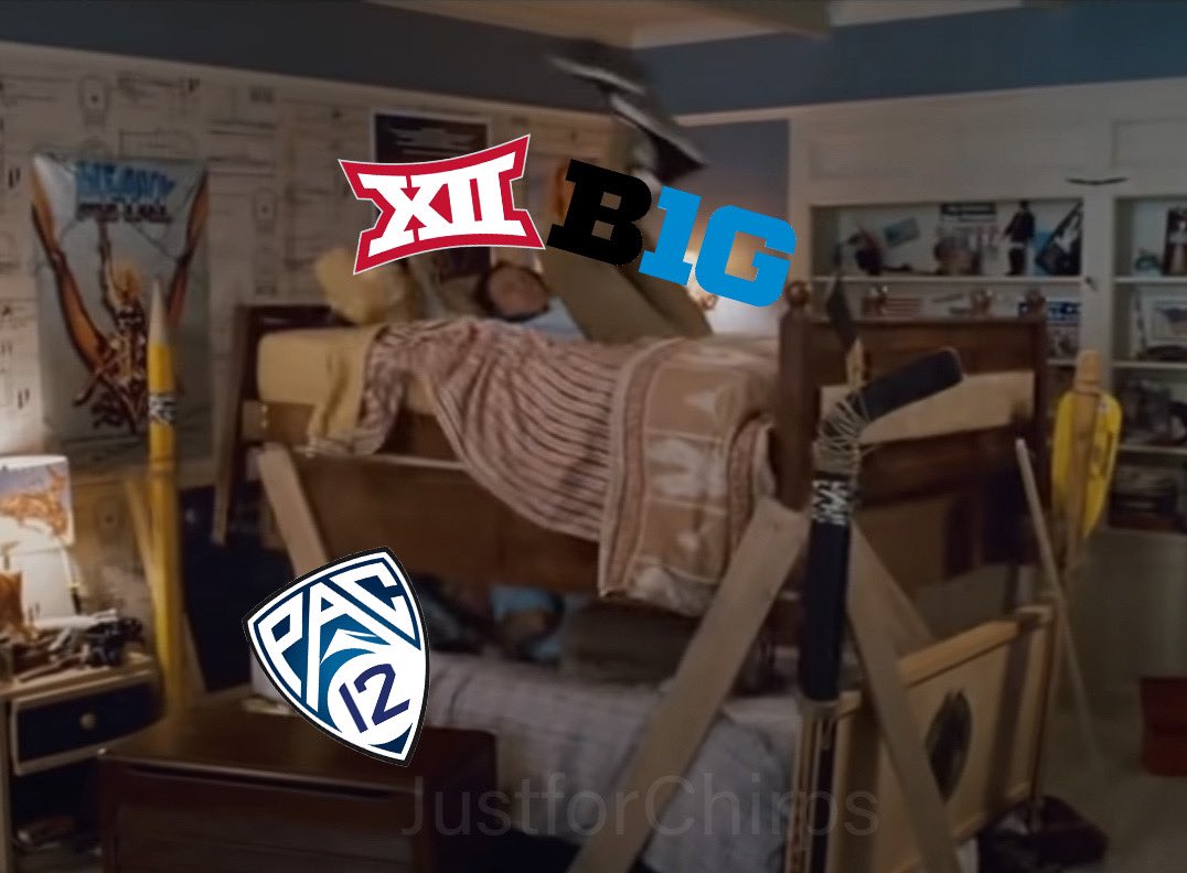 JustForChirps's tweet photo. Tune into episode 22 where we dive into college realignment and some other hot topics!

https://t.co/B0OUugPS53

College football realignment: https://t.co/XCCfwetkDc