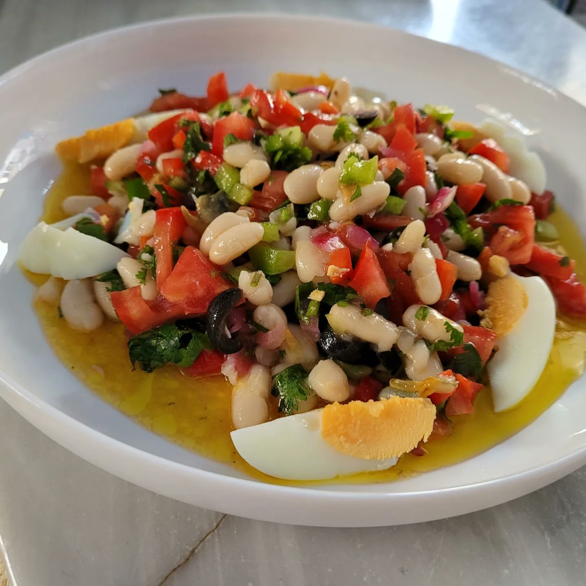 frutastata's tweet photo. #Tatacocinando

Para este día de tanto calor. 
Hoy toco Abanico y judías a la vinagreta https://t.co/12yOiEq9sd