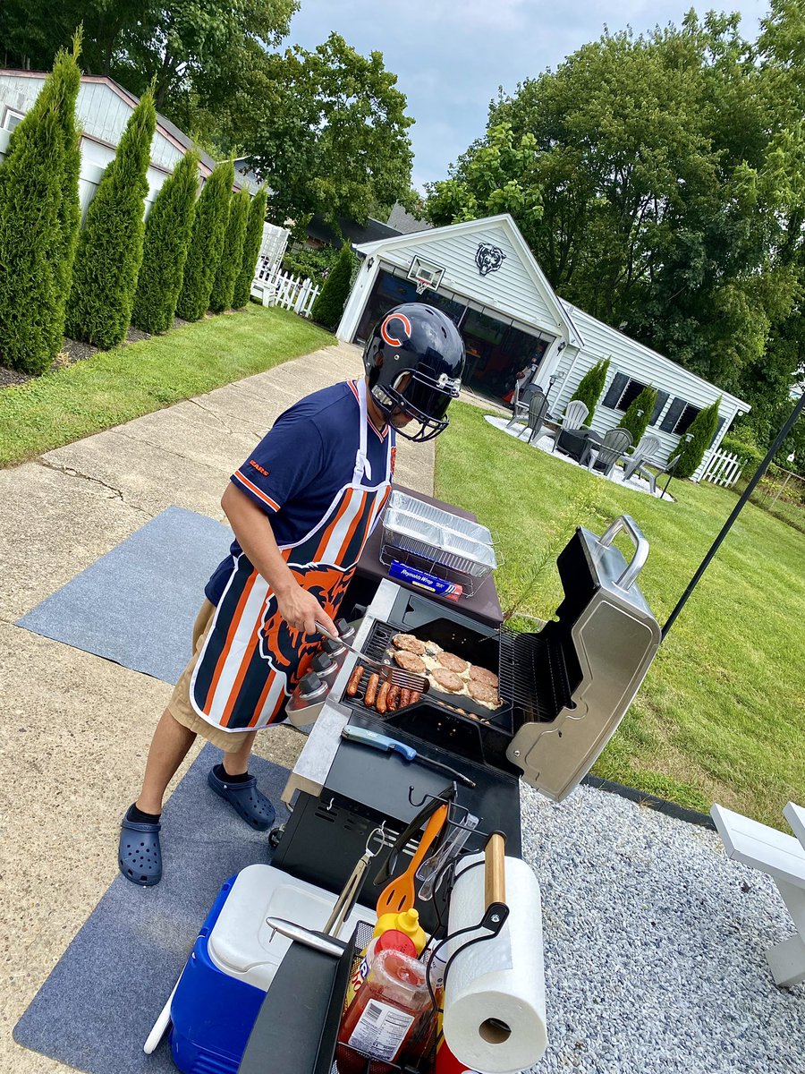 WIFE: “Please don’t go crazy today, it’s just a preseason game.”

ME: