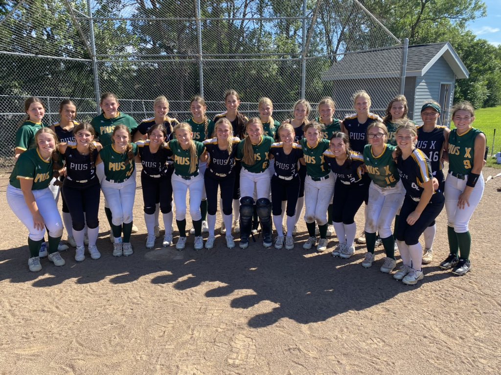 Pius X Softball tweet media