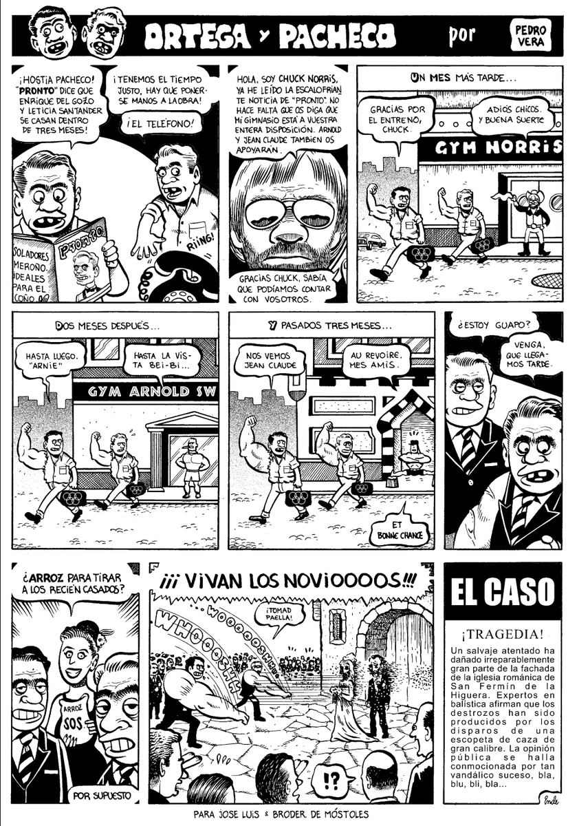 "Arroz pa los novios". Ortega y Pacheco deluxe vol.1 <a href="/CarambaComics/">¡Caramba!</a> <a href="/Astiberri/">Astiberri Ediciones</a>