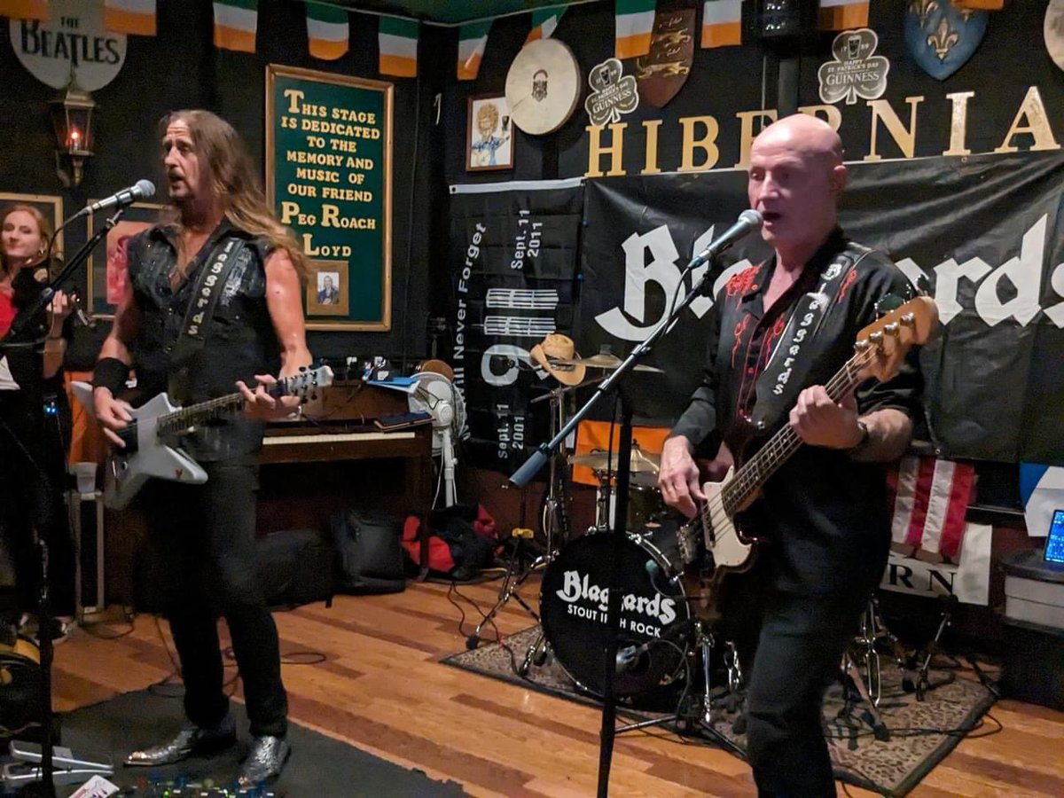 Blaggards's tweet photo. GREAT time at Hibernia last night! Now, coffee and onwards to Hesston KS. 

Photos by Maria Fay Chase - THANK YOU! https://t.co/vcbQtnlBKk