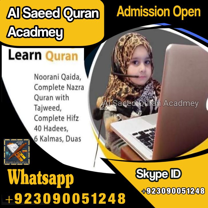 FatehMuhammadF5's tweet photo. Assalam o Alaikum Brothers And Sisters
i,am Online Quran teacher Good news for Muslims living in Pakistan 🇵🇰 America🇺🇸  Canada🇨🇦 Australia 🇦🇺 London🇦🇮 and  around the world❤️❤️You and your family's children can learn 
 (1) Nazra Quran with tajweed
(2)  Hifz ul Quran with tajweed۔ https://t.co/s8vtCyzAKe